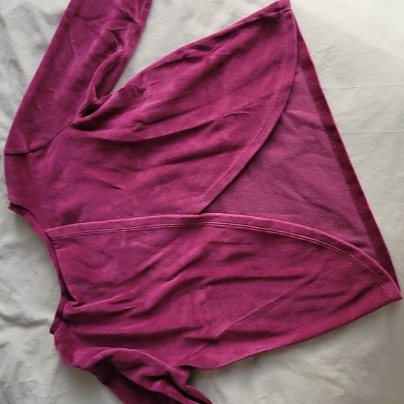 VS velour open back sweatshirt - Picture 4 of 6